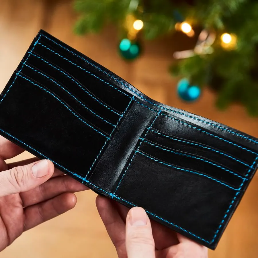 Wave Leather Card Wallet