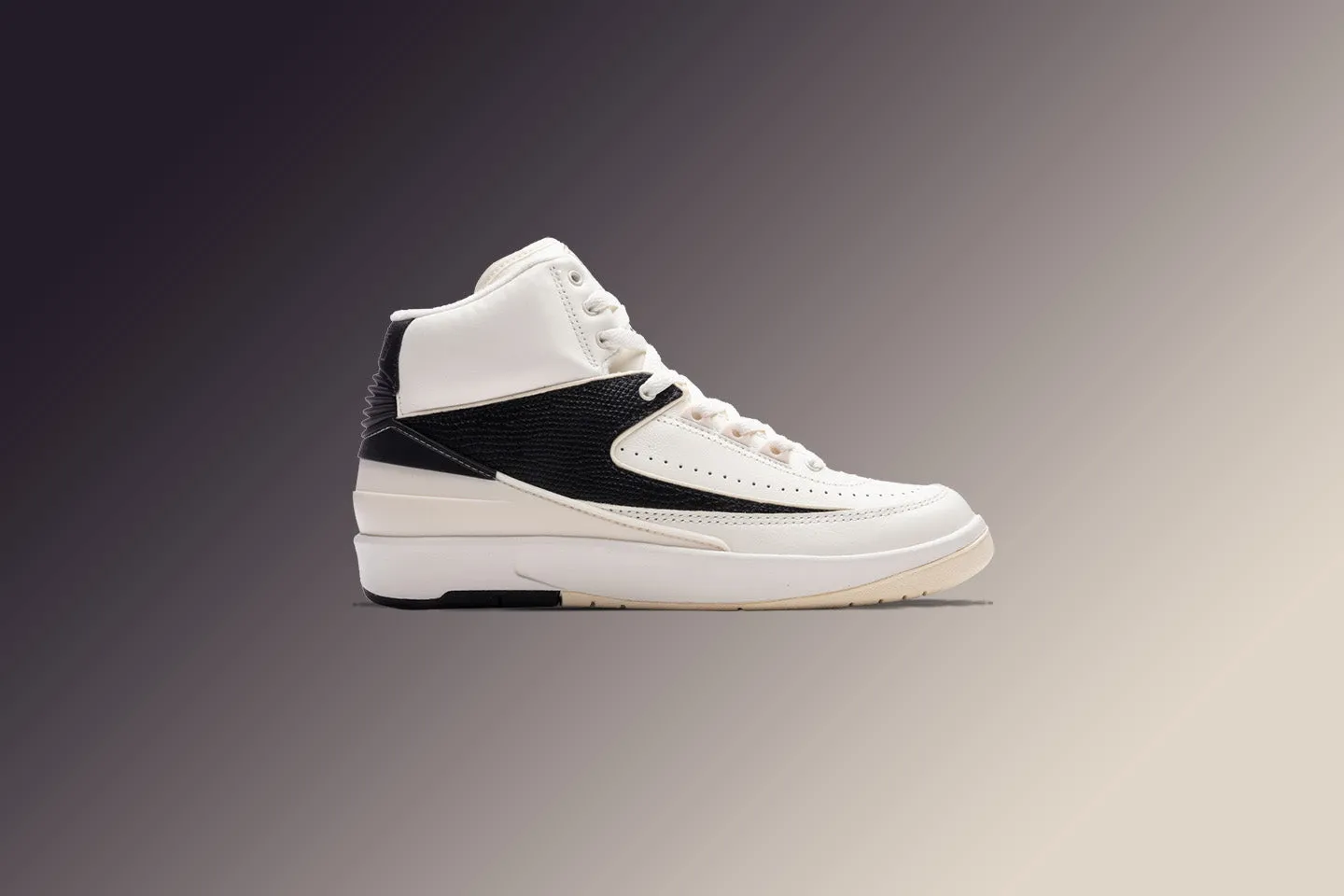 Women's Air Jordan 2 Retro - Sail/Coconut Milk/Black