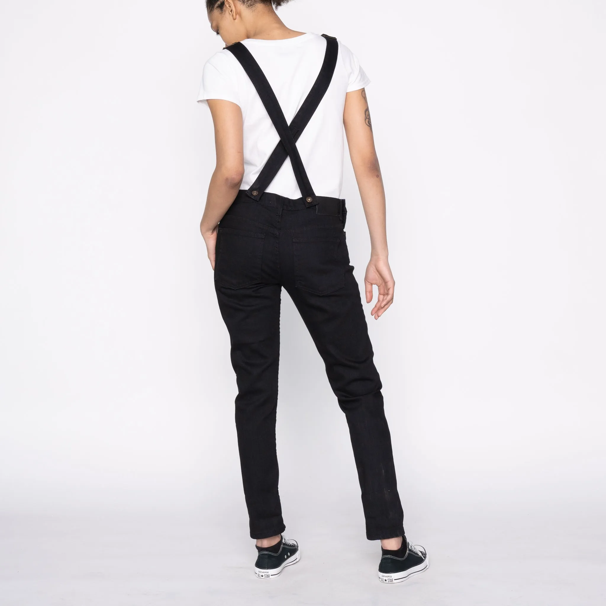 Women's - Overalls - Black Power Stretch