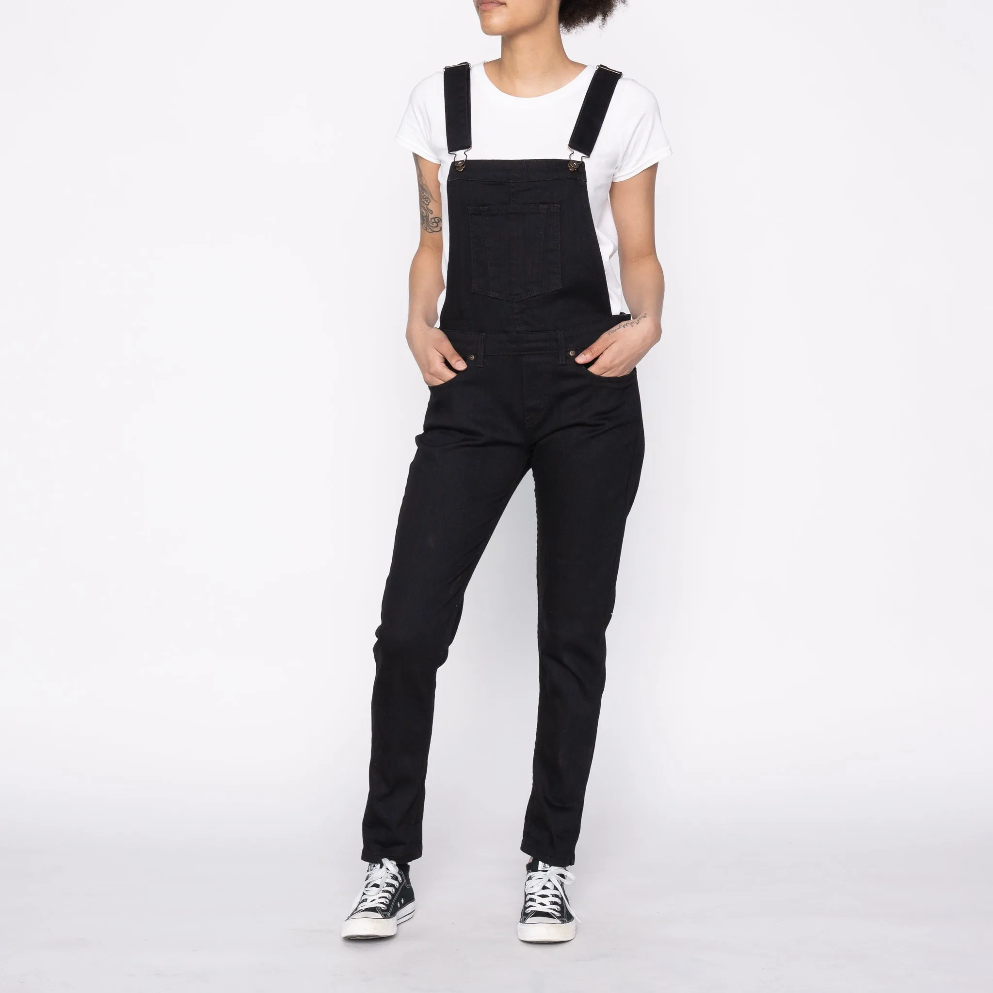 Women's - Overalls - Black Power Stretch